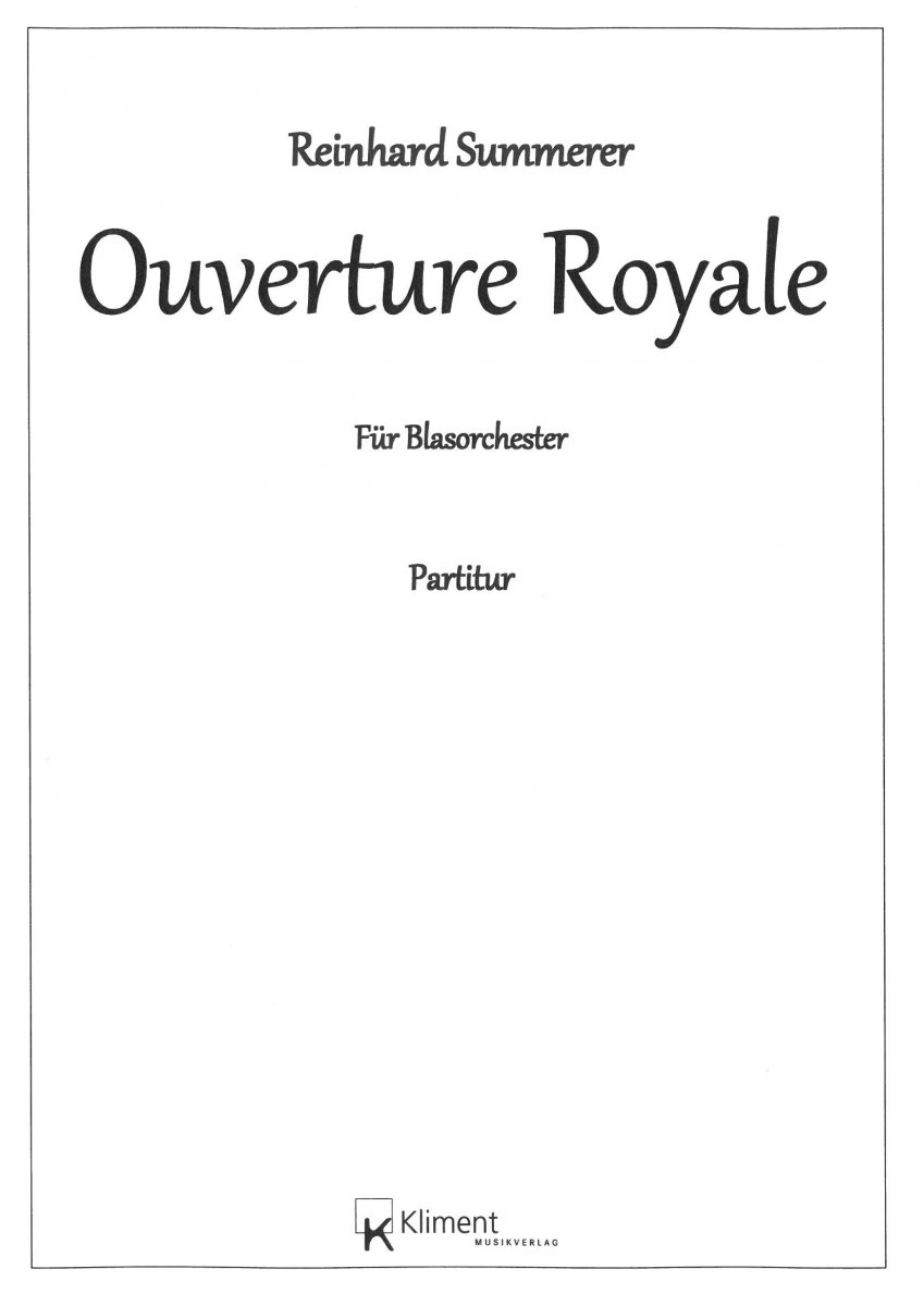 Ouverture Royale - hier klicken Ouverture Royale - hier klicken
