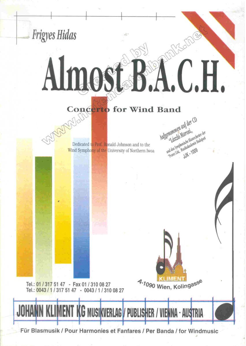 Almost B.A.C.H. - hier klicken Almost B.A.C.H. - hier klicken