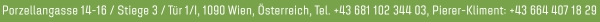Kolingasse 15, 1090 Wien, �sterreich, Tel. +43 1 317 5147-0, Fax +43 1 317 5147-20